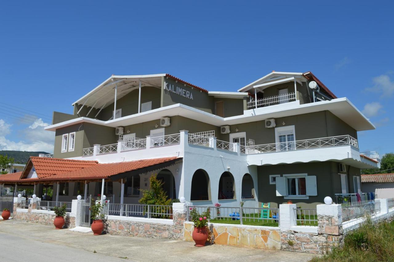 Hotel Kalimera Apartments Ammoudia Exteriör bild